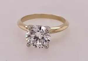 2.01 Carat LAB Diamond Solitaire