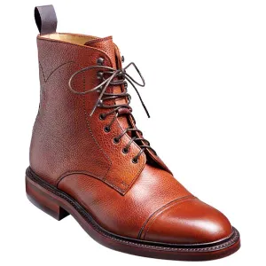 40% OFF BARKER Donegal Boots - Mens Toe Cap - Antique Rosewood Calf - Size: UK 10