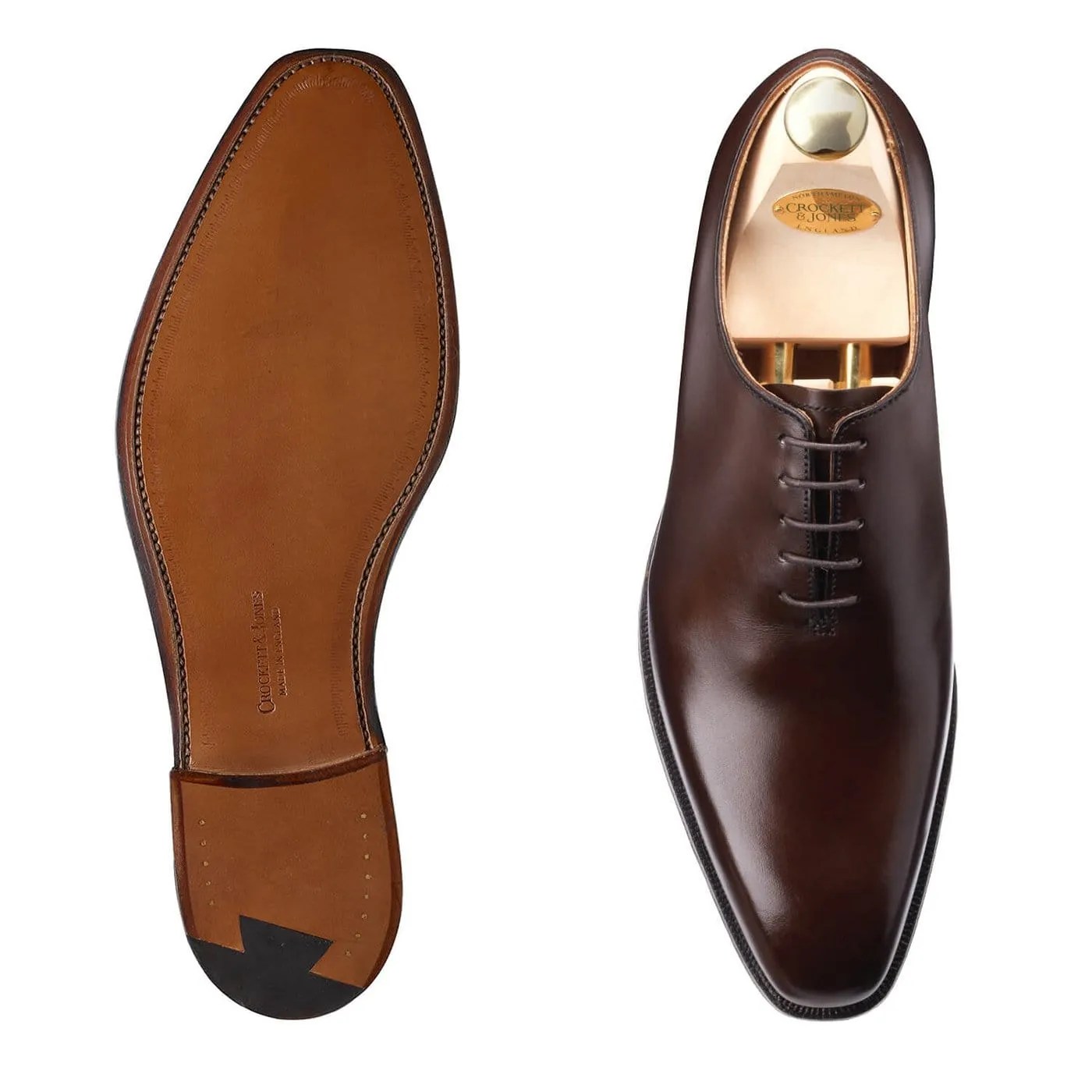 Alex Dark Brown Burnished Calf