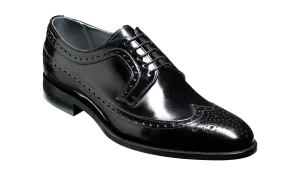 Barker Woodbridge Classic Oxford brogue - Black High-Shine