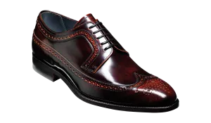 Barker Woodbridge Classic Oxford brogue - Brandy High-Shine