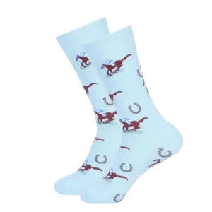 Blue Raceday Sock