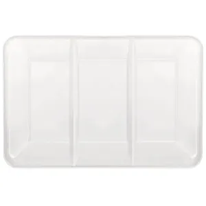 Compartment Tray White - Plastic