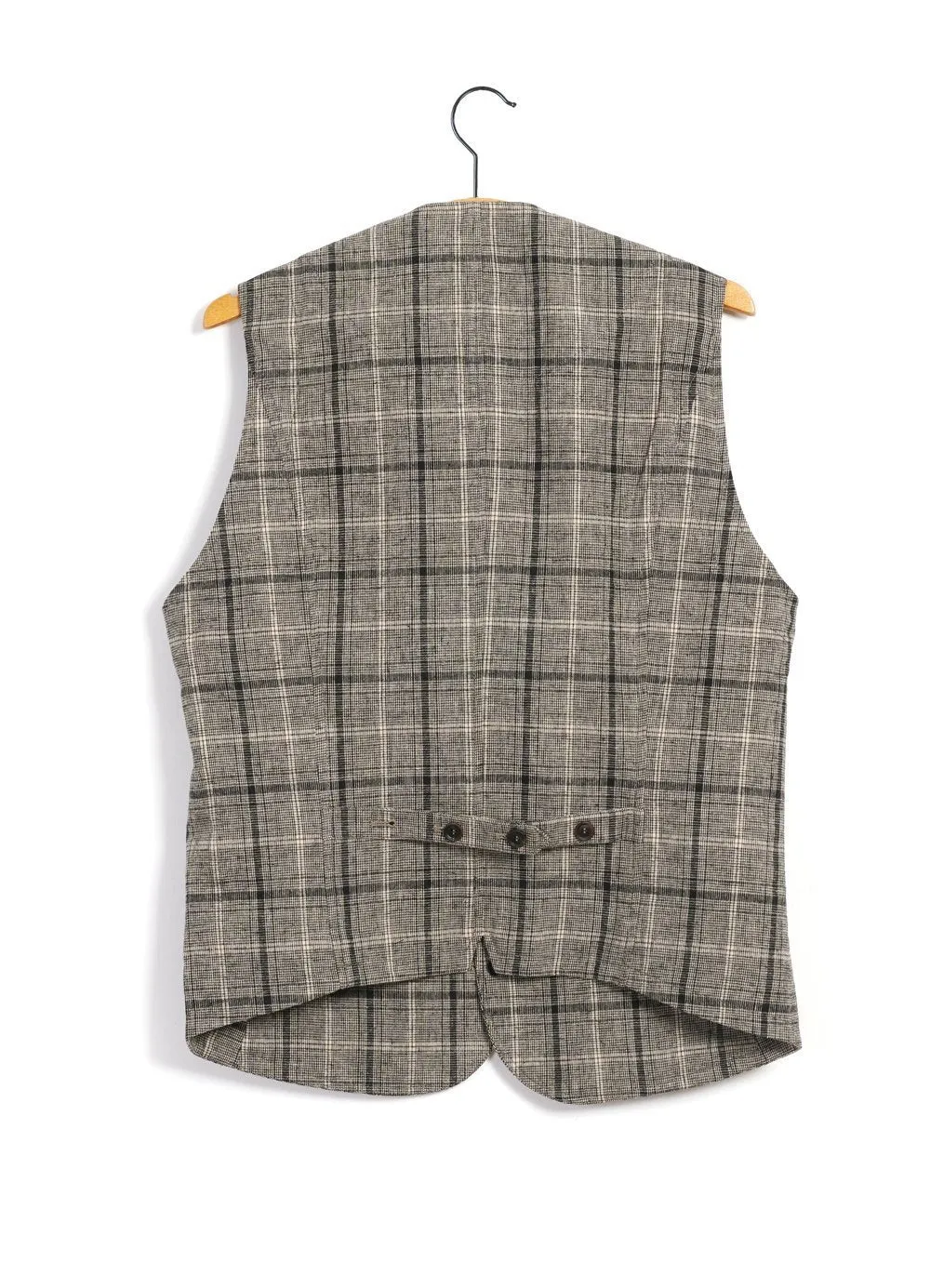 DANIEL | Four Button Waistcoat | Check 1