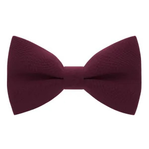 Dark Red Bow Tie