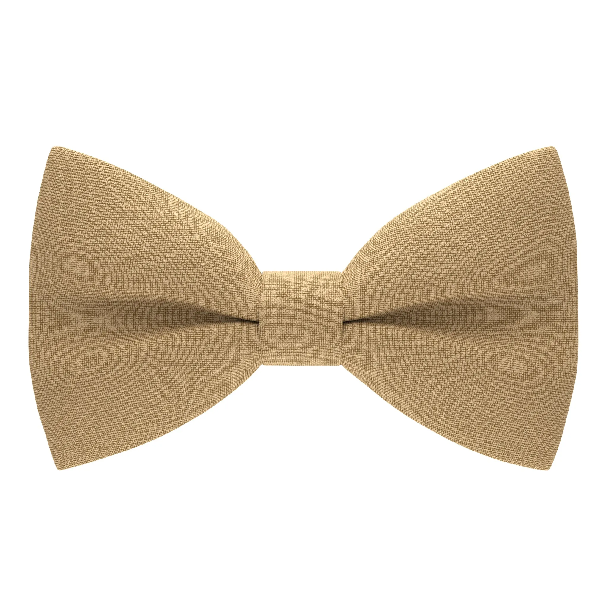 Deep Beige Bow Tie