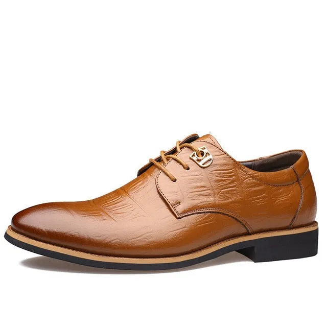 Luxury High Quality Genuine Leather Oxford Shoes