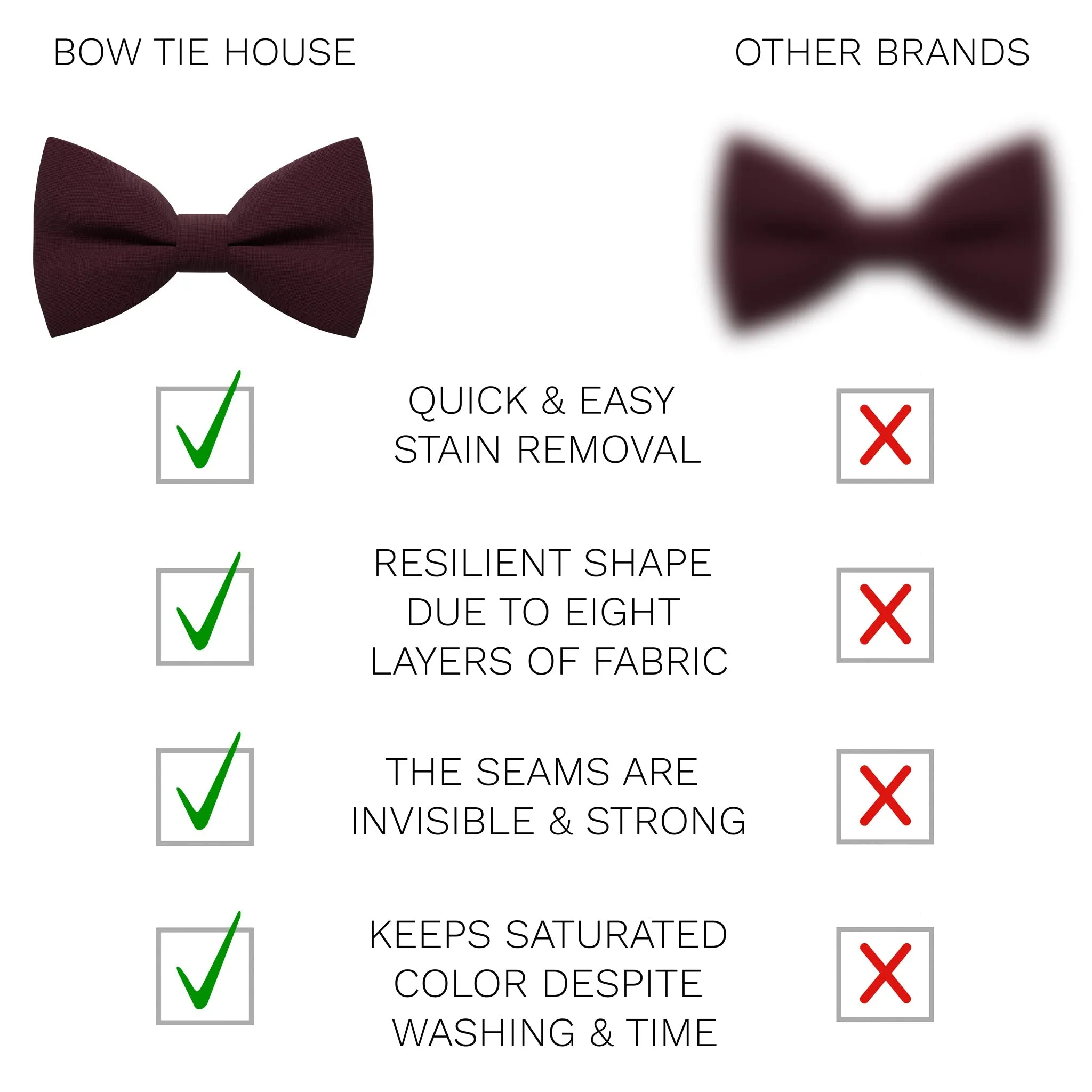 Marsala Bow Tie