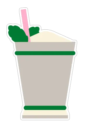 Mint Julep Sticker