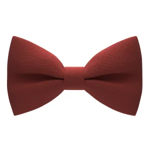 Reddish Rust Bow Tie