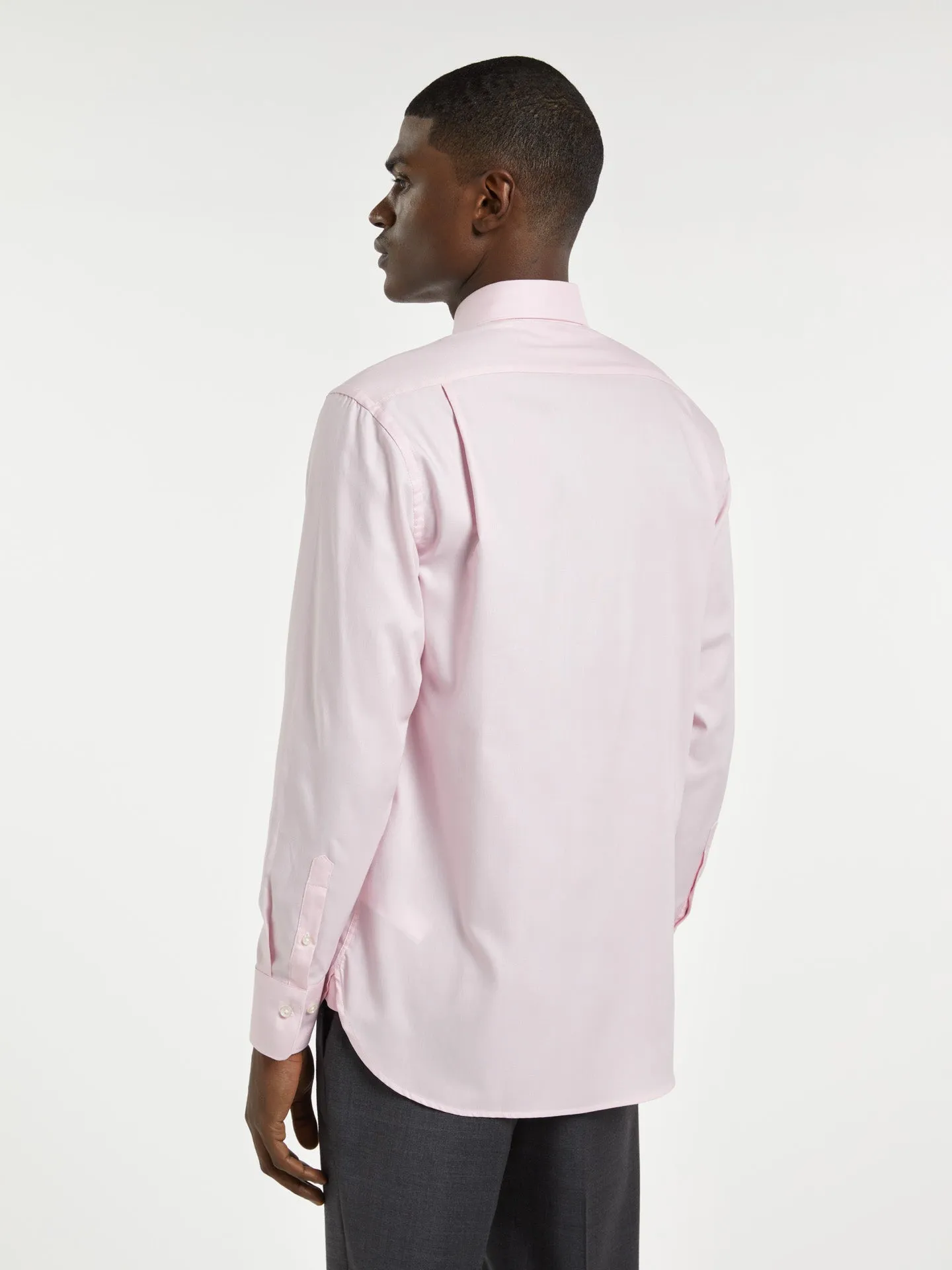 Regular fit business plain oxford formal shirt