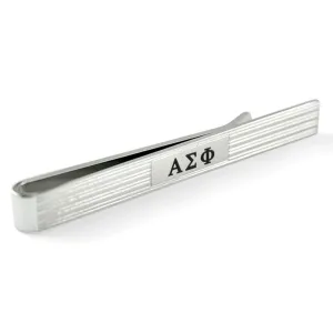 Silver Tie Clip Bar