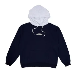 Two Tone Hoodie - Navy / Heather