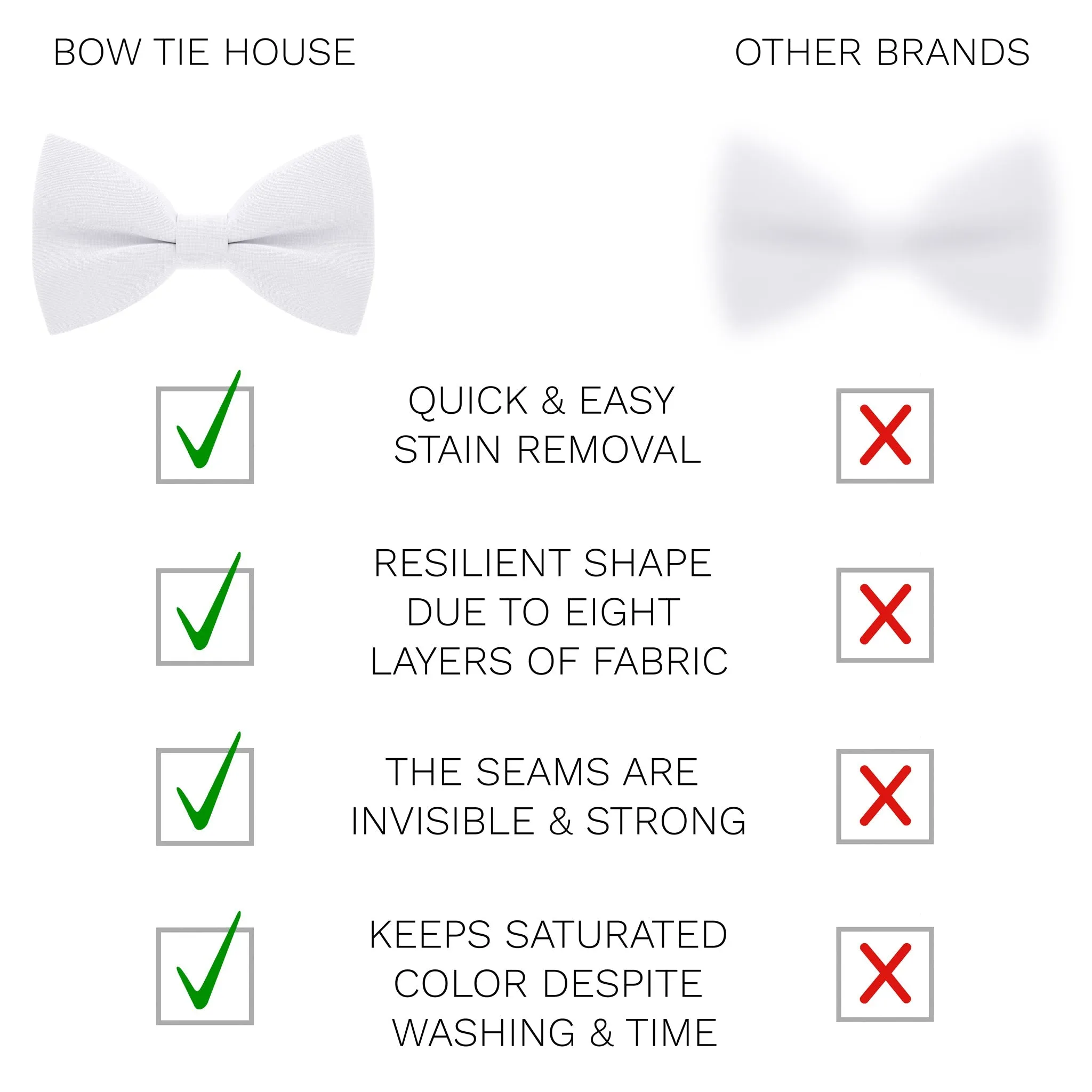 White Bow Tie